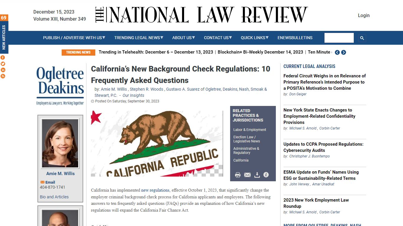 Background Checks in California What Can Employers Check in CA?